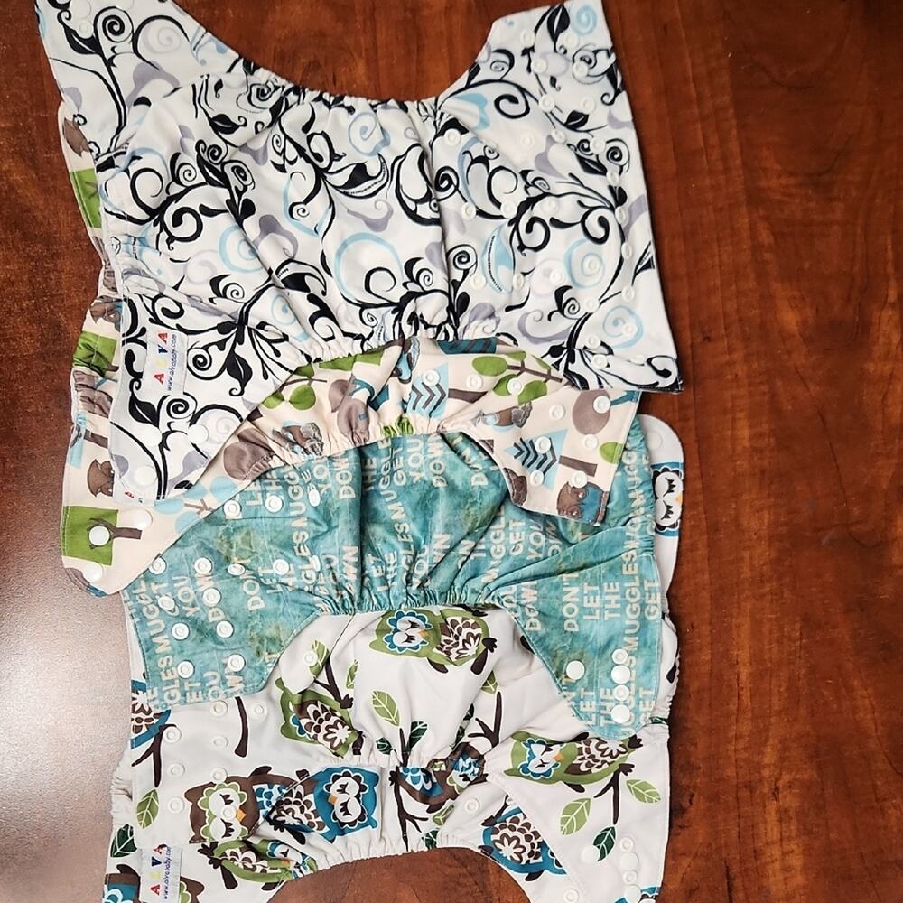 Stylish Multicolor Diaper Covers